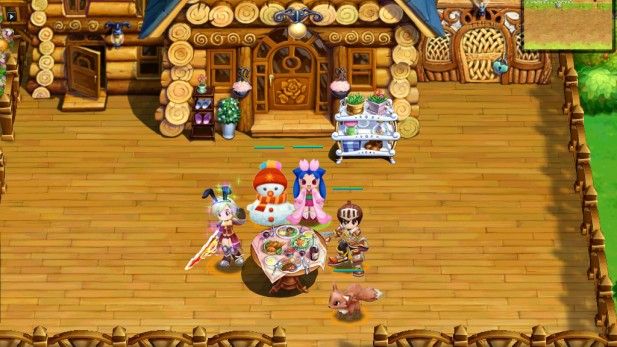 fantasy-mmo-games-nostale-snowman-screenshot fantasy-mmo-games-nostale-snowman-screenshot