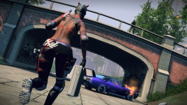shooter-mmo-games-apb-reloaded-burning-car-screenshot
