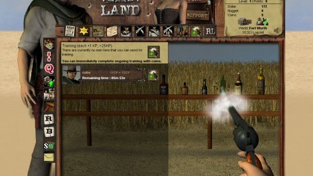 browser-mmo-games-rangers-land-bottle-shoot-screenshot