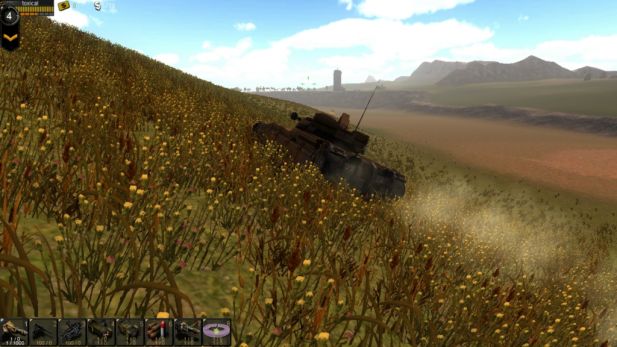 action-mmo-games-reign-of-steel-tank-on-a-hill-screenshot