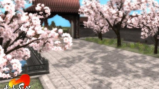 fantasy-mmorpg-mmo-games-twelve-sky-2-online-cheery-blossoms-screenshot