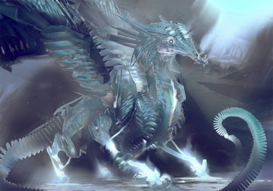 Jormag by Levi Hopkins two Elder Dragons