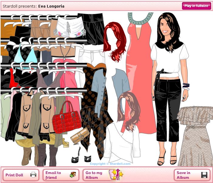 kids fashion mmo games stardoll clothing collection screenshot