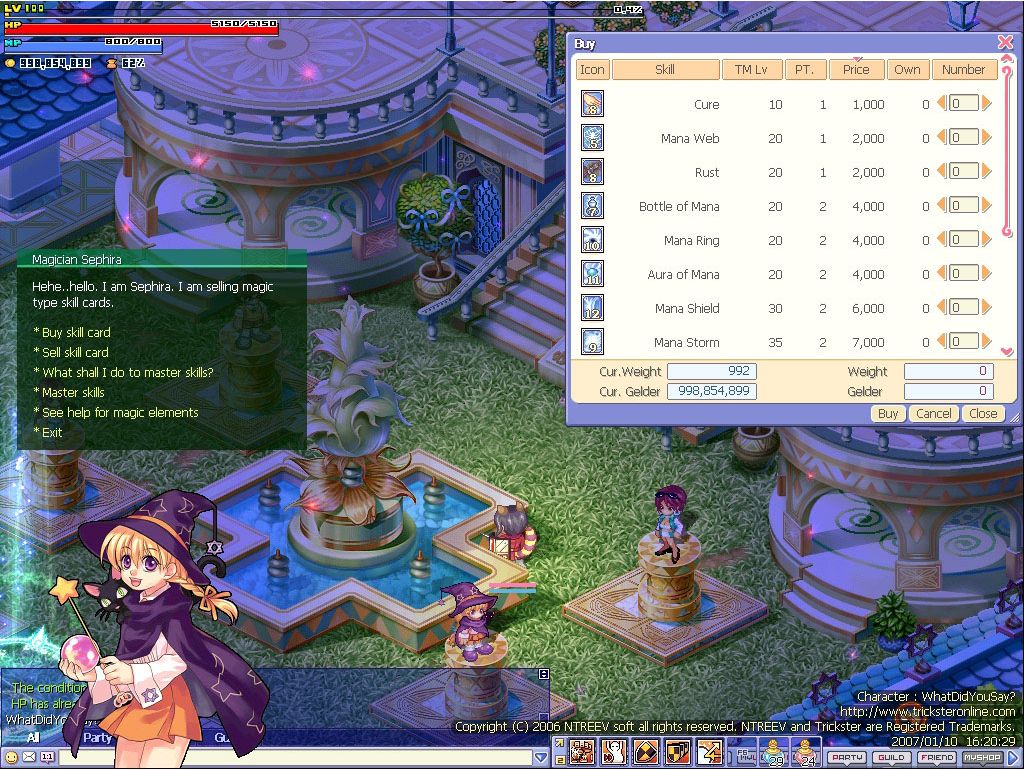 cat from trickster online game