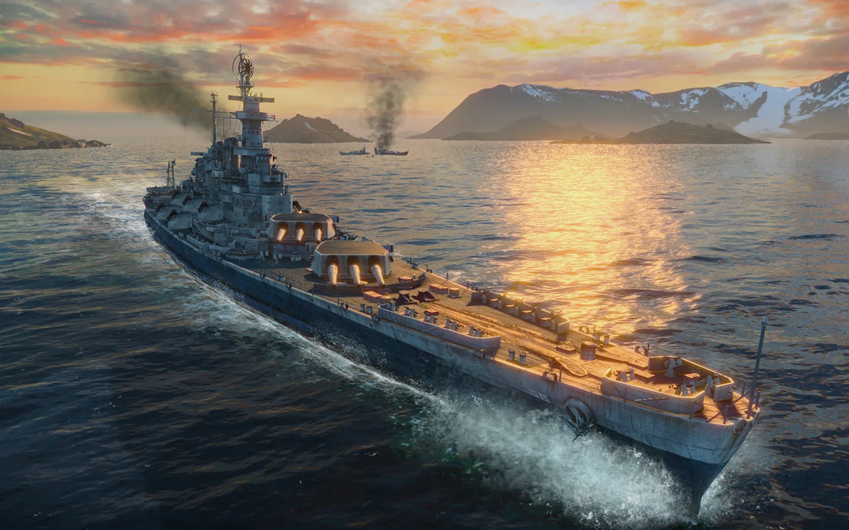 World Of Warships Adds New Maps And Game Mode