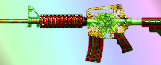 Soldier Front 2 xmas gun