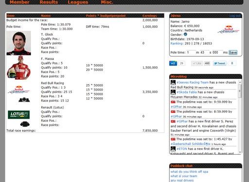 manager f1 online