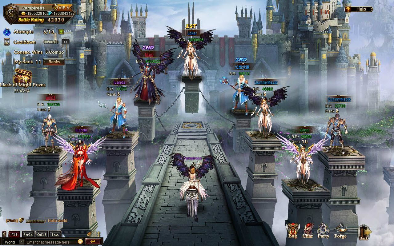 League of Angels - MMOGames.com