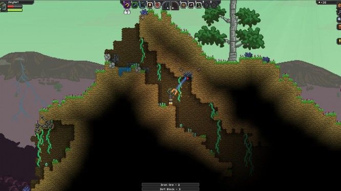 sandbox-mmogames-starbound-beginners-guide-iron-ore-screenshot