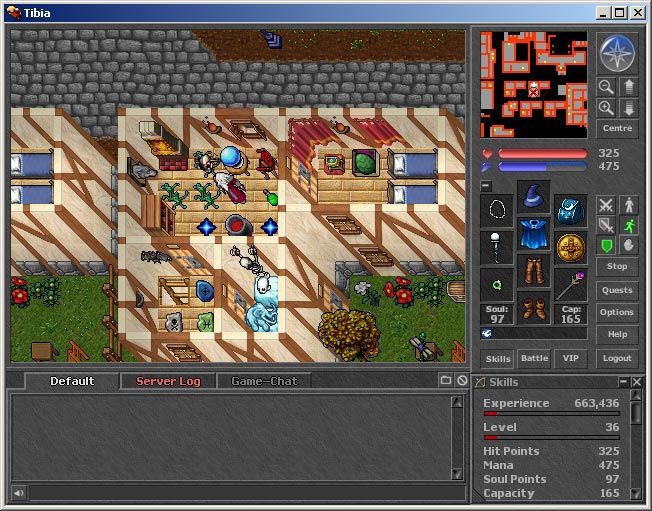 Tibia best optional pvp server