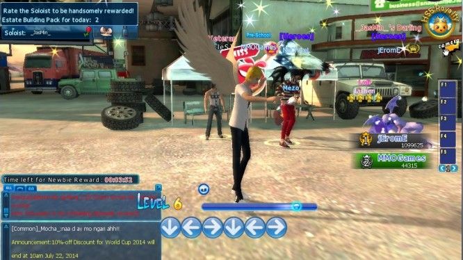 We're dancing in a gas station because...reasons?
