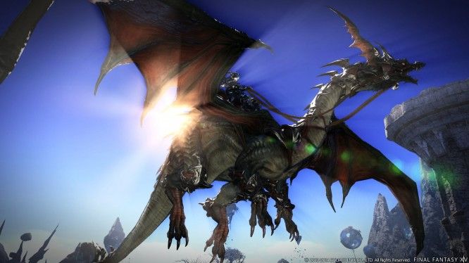 FFXIV Dragon Mount