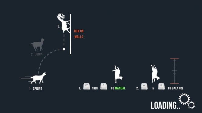 Load screen and controls