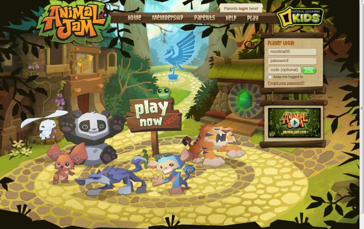 Animal jam games