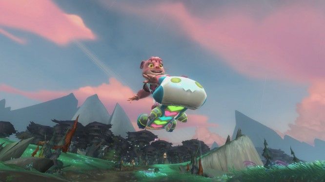 Wildstar-Glitty Kitty Hoverboard