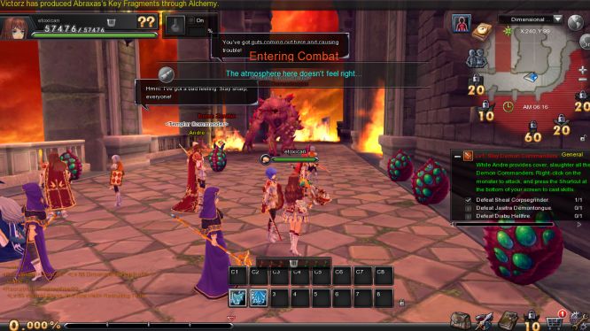 Aura Kingdoms - Battle