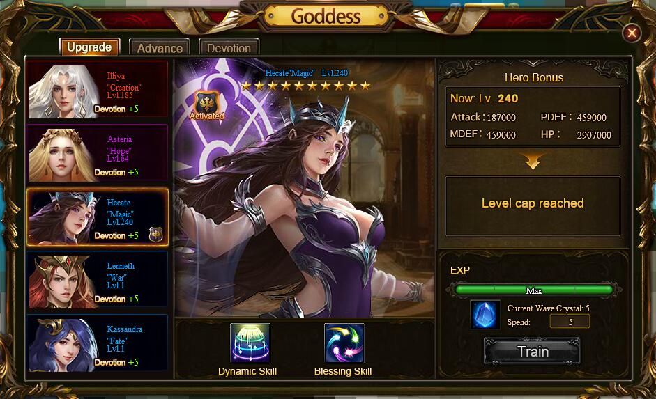 Ultimate Goddess System