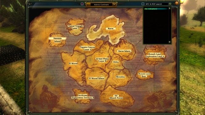 Knight Online -- Map