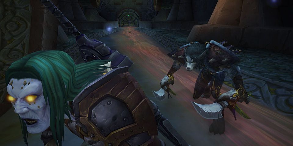 World of Warcraft's Monks, Druids, and Rogues Get the Class Preview ... Worgen Rogue Art