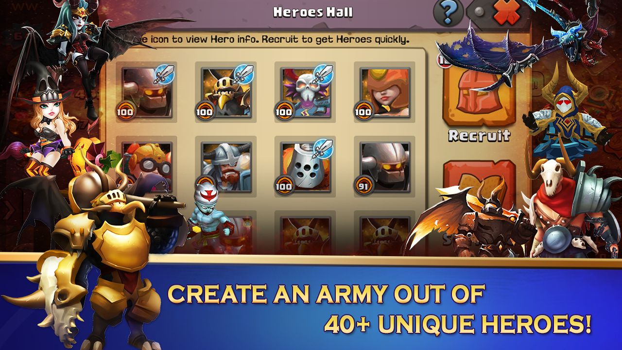 Hall of heroes. Clash of Lords 2. Клеш оф лордс 2. Clash of Heroes 2. Лордс мобайл герои.