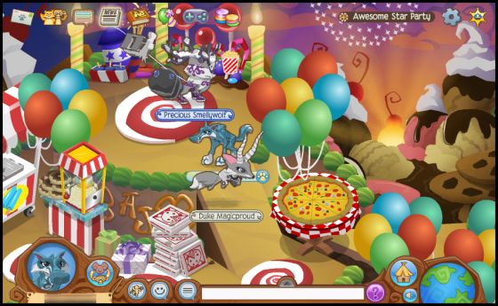 Animal Jam Parties