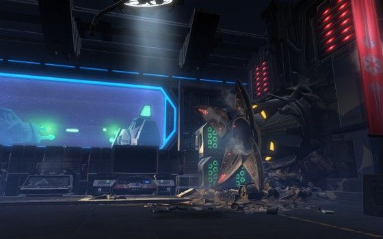 SWTOR Marrs Cruiser Invasion Postcard