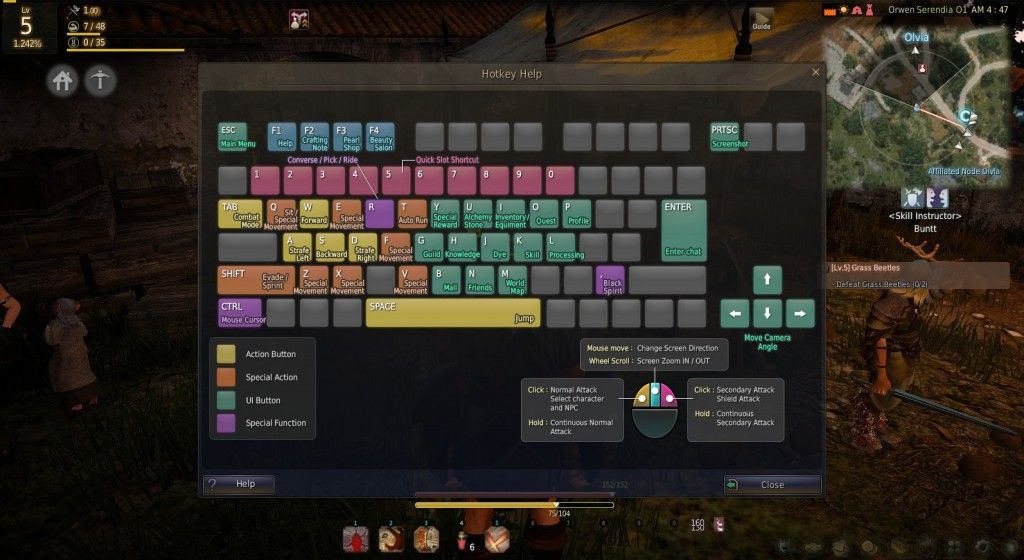 Guide to the Black Desert UI