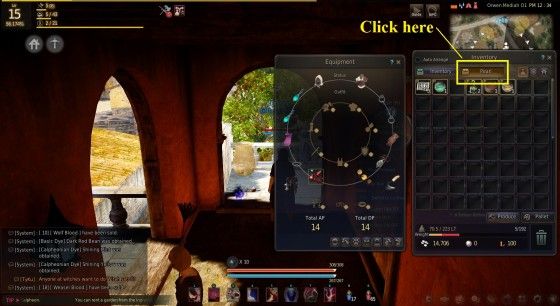 Black Desert UI