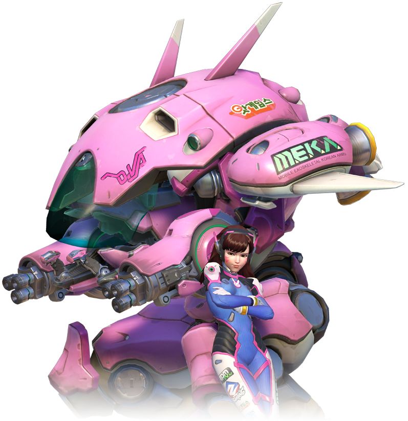 D.Va - Overwatch - Close look at model by PlanK-69 on DeviantArt
