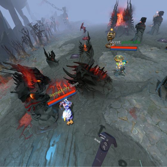 Dota 2 Vr Hub Lets You Watch The International From Inside