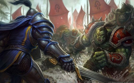 world of warcraft horde vs alliance battle orcs wow Horde Faction and Races
