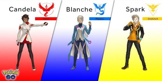 Pokemon GO team_leaders