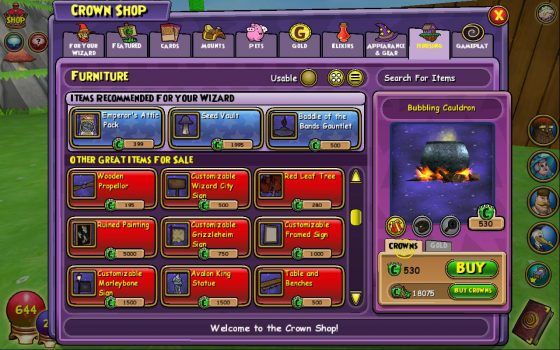 wizard101-buy-structures