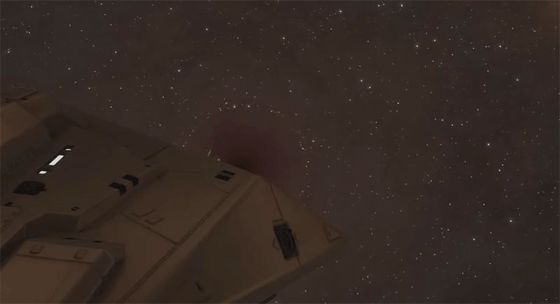 Elite Dangerous Exploration - Black Hole Gravitational Lensing