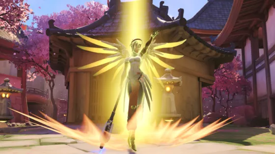 Héroes de apoyo de Overwatch - Mercy