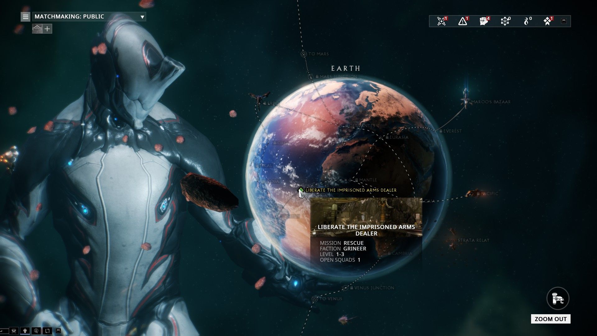 Warframe World Map