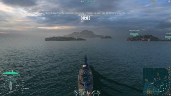 World of Warships: Operations starting out