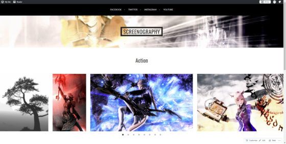 Creating a Screenshot Gallery Site