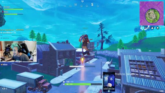 Fortnite Players Surf The Guided Missile To Victory Mmogames Com - fortnite guided missile