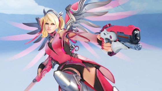 Overwatch BCRF Charity Event - Pink Mercy