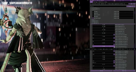reshade dof settings
