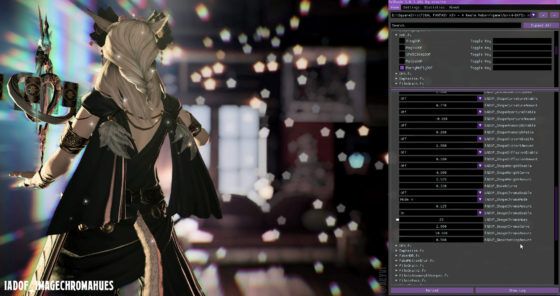 reshade dof settings