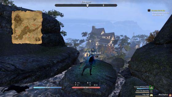 mini map in corner
