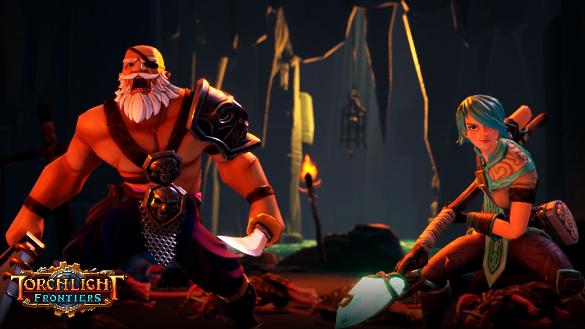 Torchlight Frontiers gameplay video shows familiar mechanics