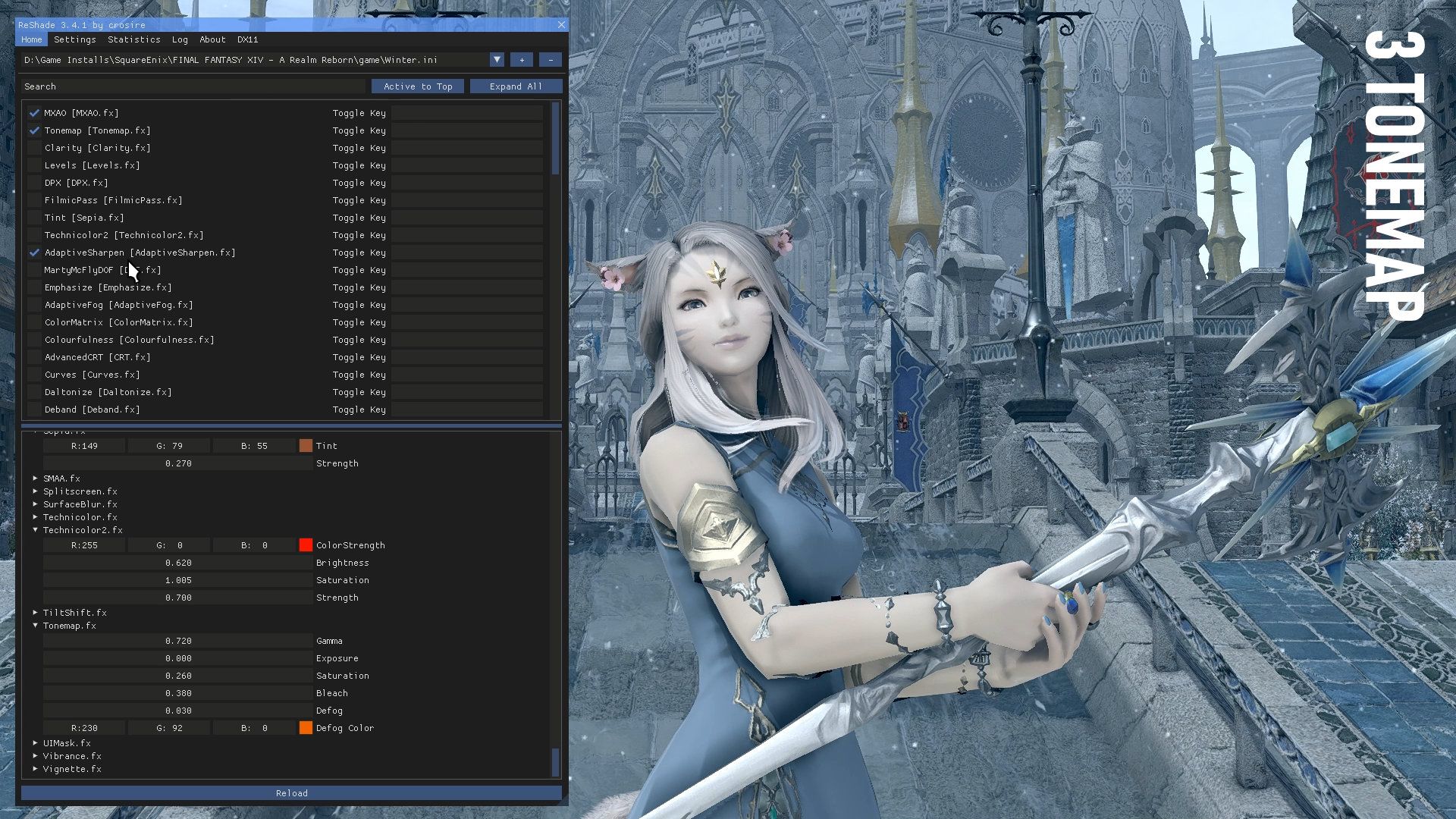 ffxiv reshade how to keep ui when using presets ffxiv reshade how to keep ui when using presets
