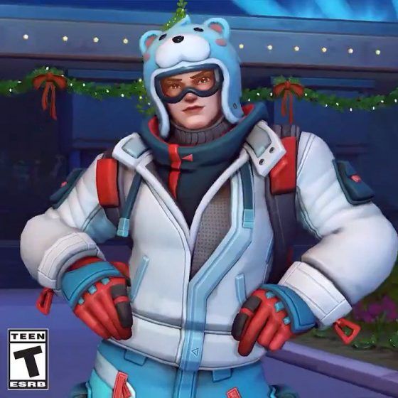 Overwatch Winter Wonderland - Snowboarder Zarya