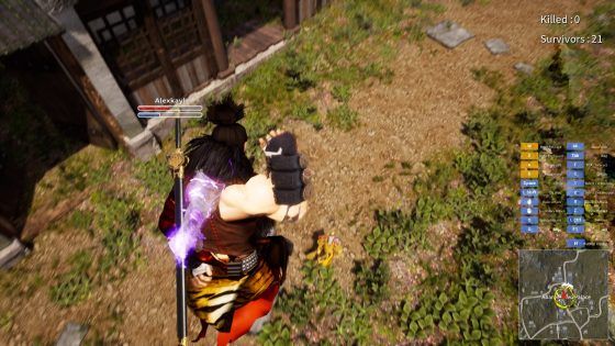 9Dragons Kung Fu Arena Chi Leap Attack