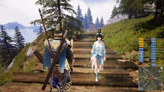 9Dragons Kung Fu Arena Suspicious Girl
