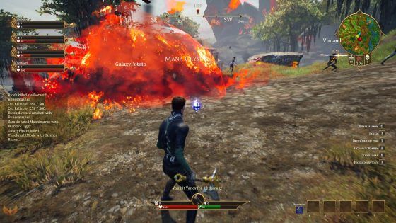 Ashes of Creation: Apocalypse Squad Combat Meteor