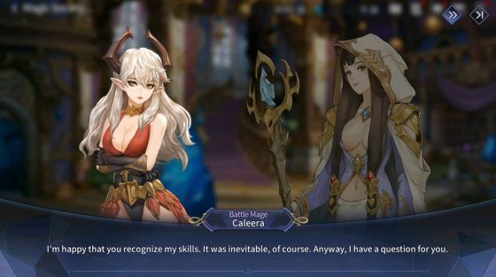 Magia Charma Saga Story Dialogue